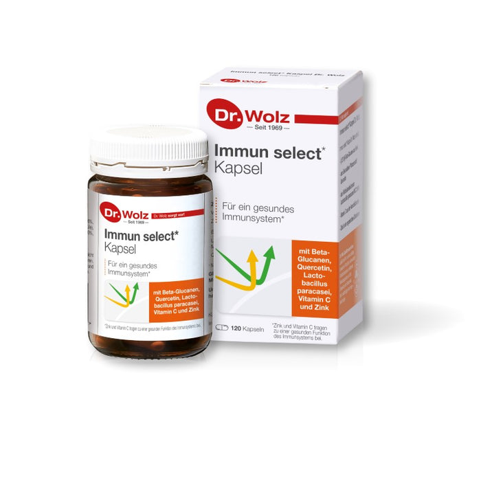 Dr. Wolz Immun select Kapseln zur Unterstützung des Immunsystems, 120 St. Kapseln