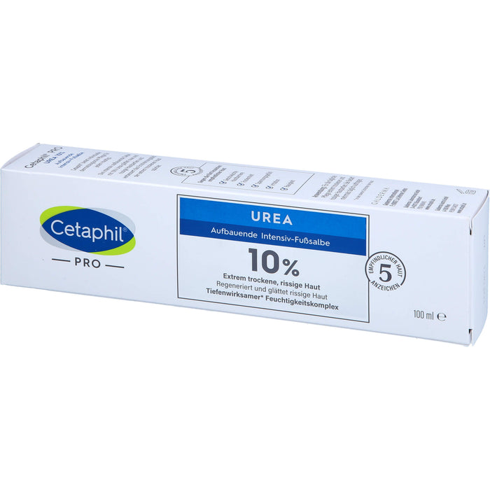 Cetaphil Pro Urea 10% aufbauende Intensiv-Fußsalbe, 100 g Salbe