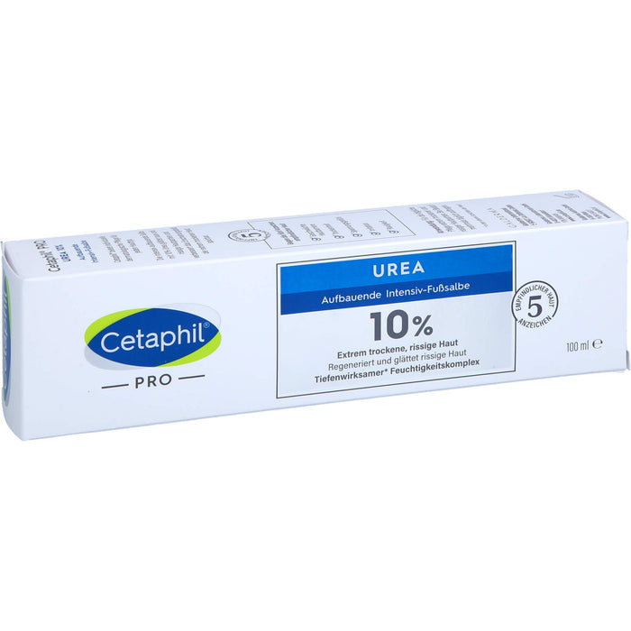 Cetaphil Pro Urea 10% aufbauende Intensiv-Fußsalbe, 100 g Onguent