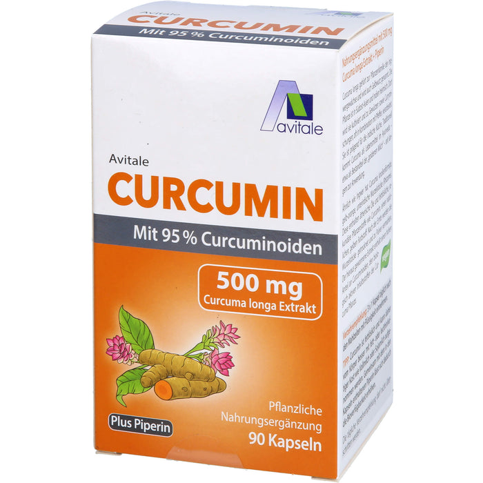 Curcumin 500mg 95%curc+pip, 90 St KAP