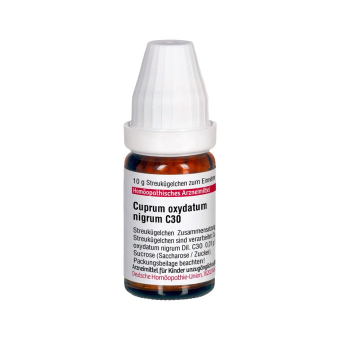 Cuprum oxydatum nigrum C30 DHU Globuli, 10 g GLO