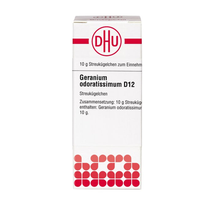 Geranium odoratissimum D12 DHU Globuli, 10 g GLO