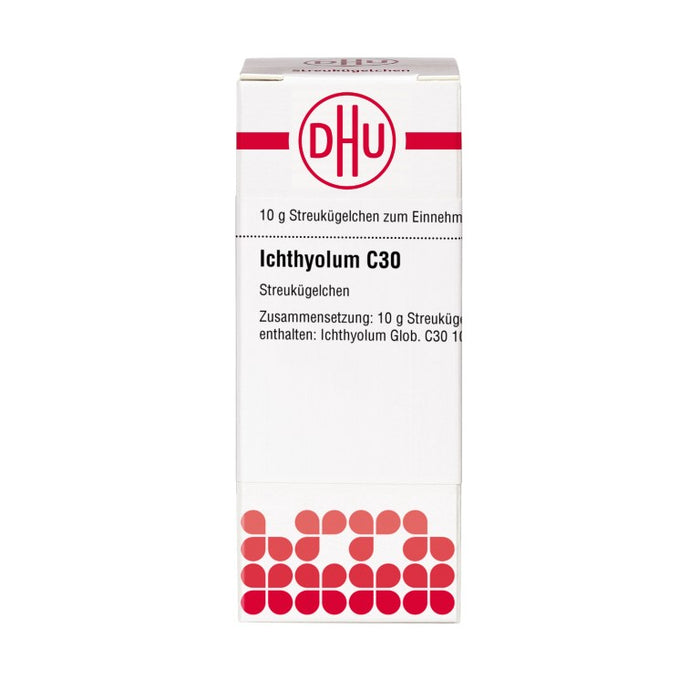 Ichthyolum C30 DHU Globuli, 10 g GLO