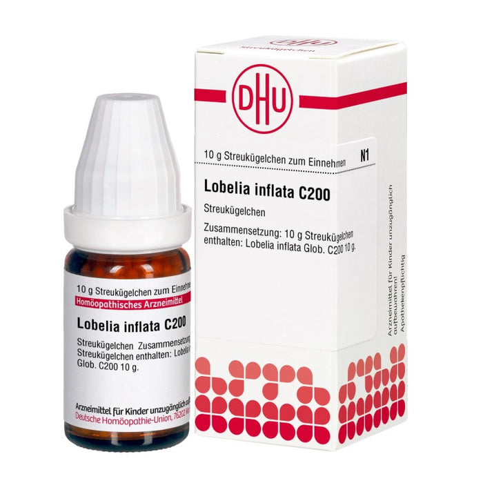 Lobelia inflata C200 DHU Globuli, 10 g GLO