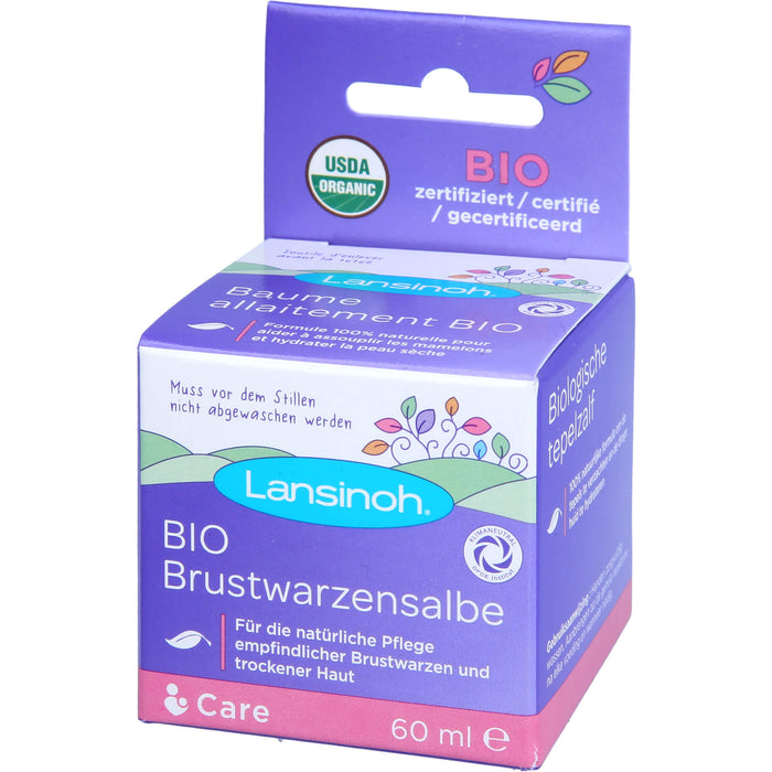 LANSINOH BIO BRUSTWARZENSALBE, 60 ml SAL