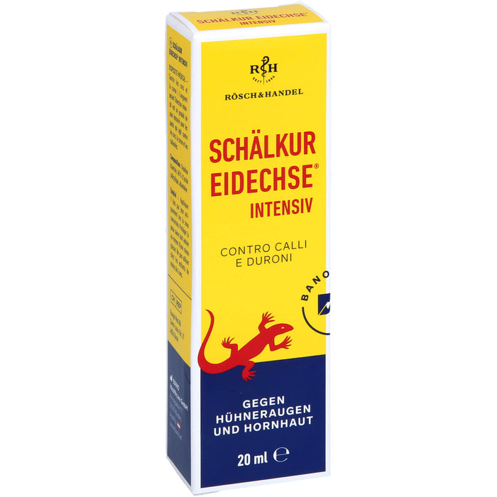 EIDECHSE SCHÄLKUR intensiv 40% Salicylsäure gegen Hühneraugen und Hornhaut, 20 ml Creme