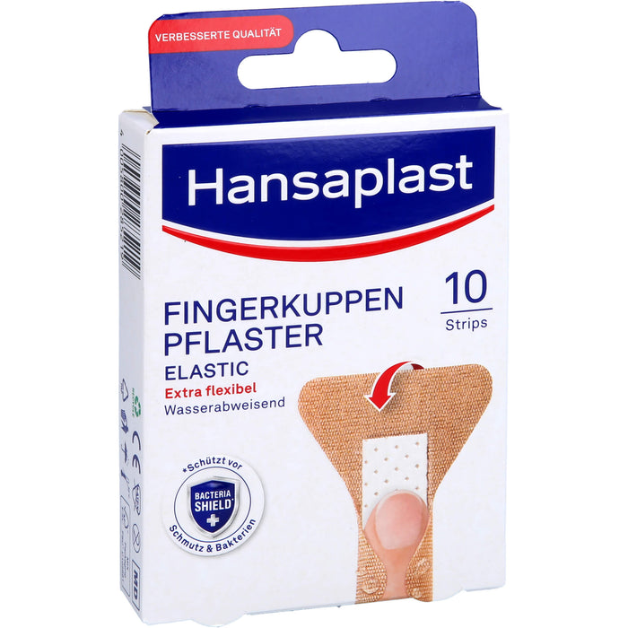 Hansaplast Elastic Fingerkuppen Pflaster 10 Str, 10 St. Pflaster