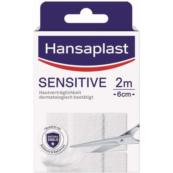 Hansaplast Sensitive Pflaster Hypoallergen 2mx6cm, 1 pcs. Patch