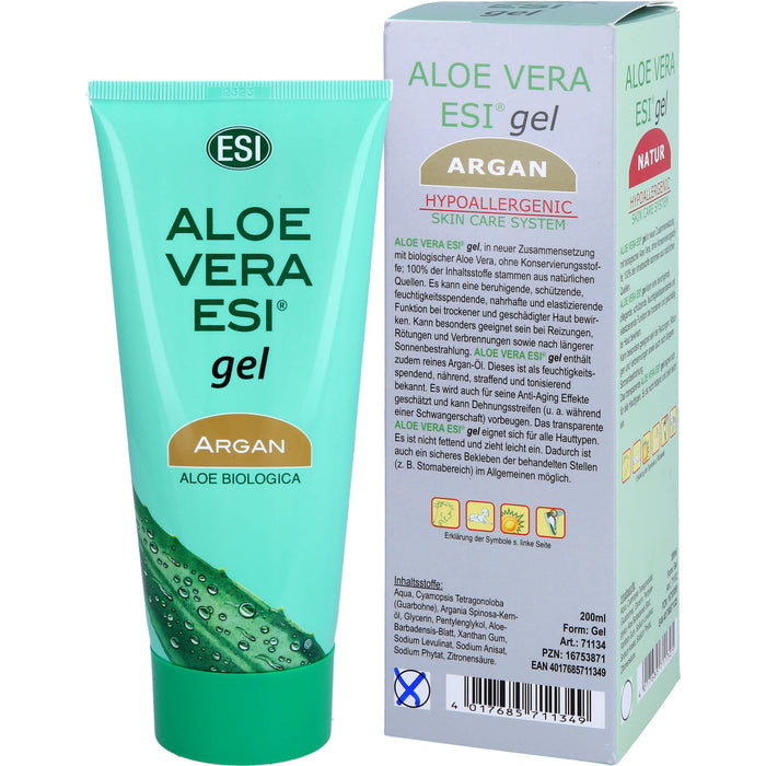 Aloe Vera Gel mit Arganoel Bio, 200 ml GEL