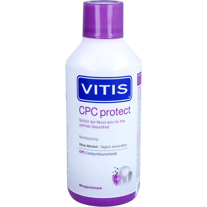 VITIS CPC protect Mundspülung, 500 ml Lösung