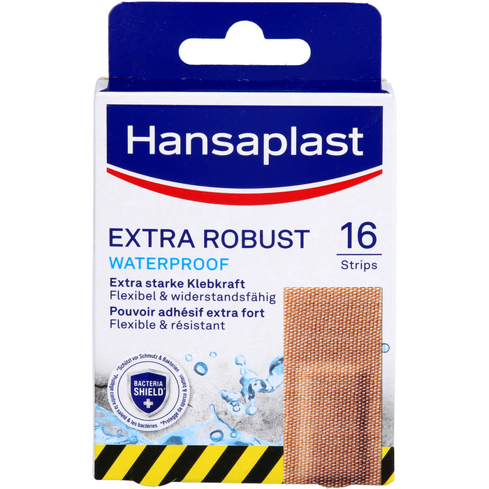 HANSAPLAST Extra Robust Waterproof, 16 pc Pansement