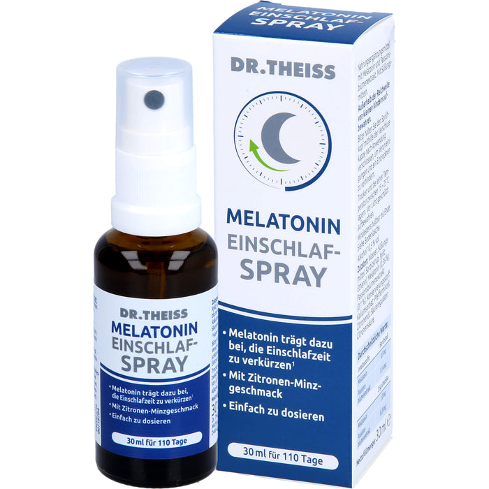 DR. THEISS Melatonin Einschlaf-Spray, 30 ml Spray