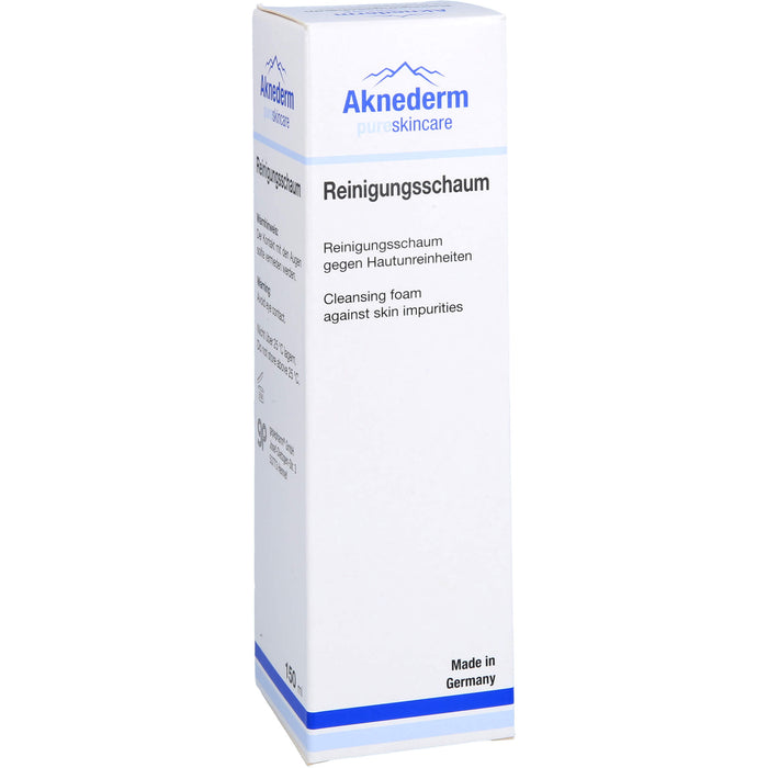 Aknederm Reinigungsschaum, 150 ml Crème