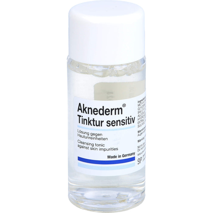 Aknederm Tinktur sensitiv Lösung gegen Hautunreinheiten, 50 ml Solution