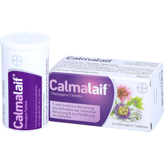 Calmalaif, Überzogene Tablette, 40 St. Tabletten