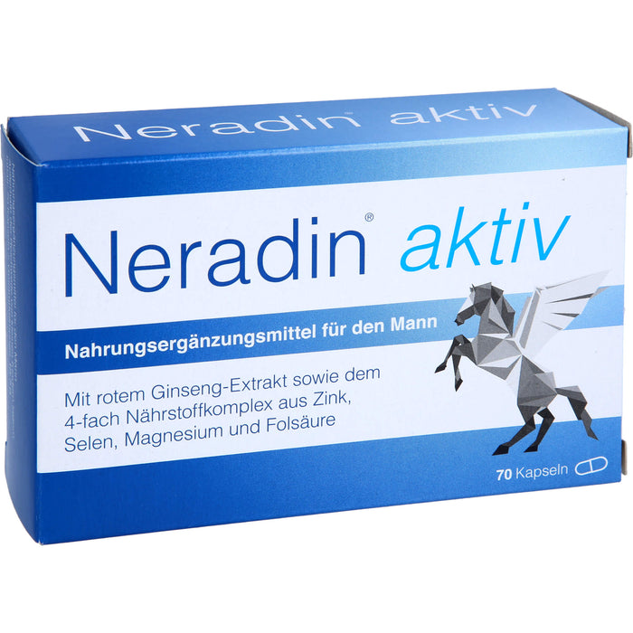 Neradin aktiv Kapseln speziell für die Bedürfnisse des Mannes, 70 pcs. Capsules