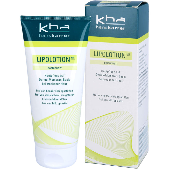 Hans Karrer Lipolotion Eco parfümiert, 200 ml LOT