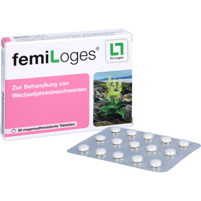 femiLoges Tabletten bei Wechseljahresbeschwerden, 30 St. Tabletten