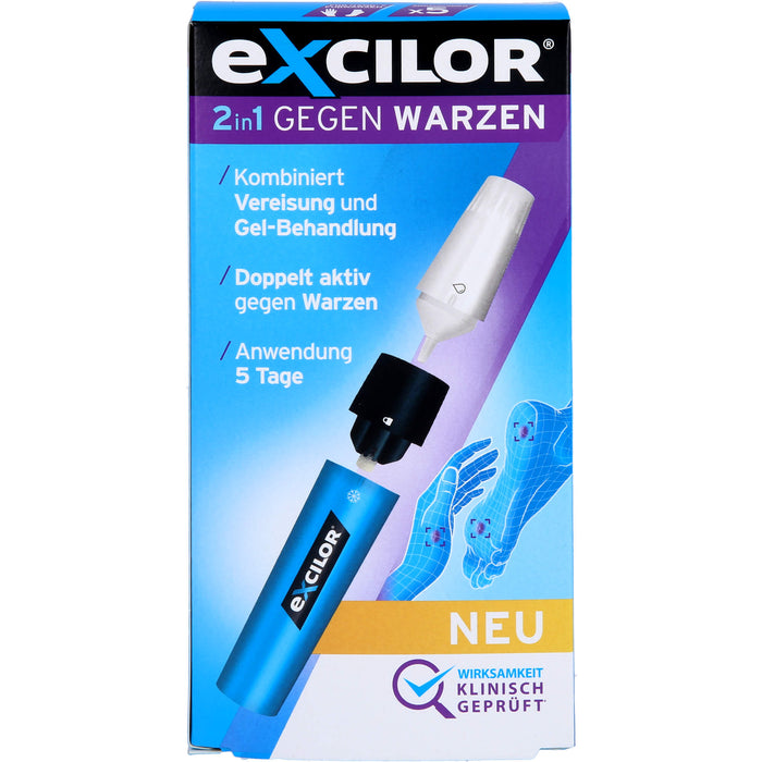 Excilor 2in1 gegen Warzen, 1 St. Stift