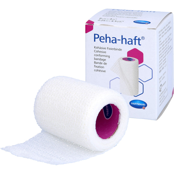 Peha Haft Fixierbinde latexfrei 6 cm x 4 m OTC, 1 pc Bandage