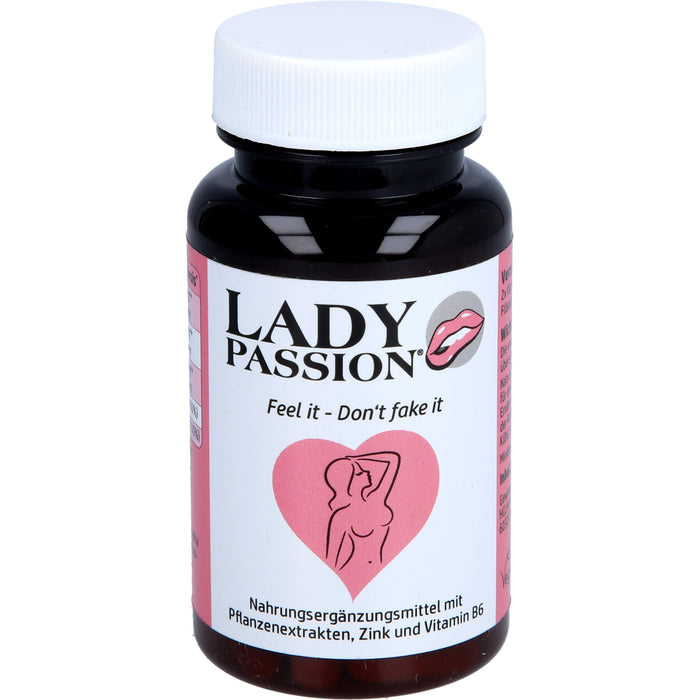 Lady Passion Libido Lust mit Ashwagandha Kapseln, 60 pcs. Capsules