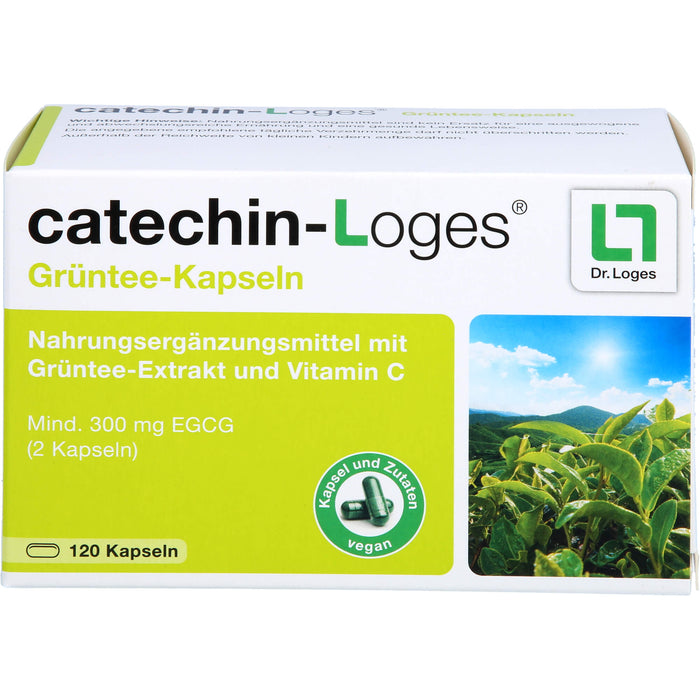 catechin-Loges Grüntee-Kapseln, 120 St KAP