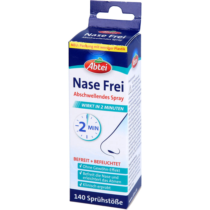 Abtei Nase Frei abschwellendes Nasenspray, 20 ml Solution