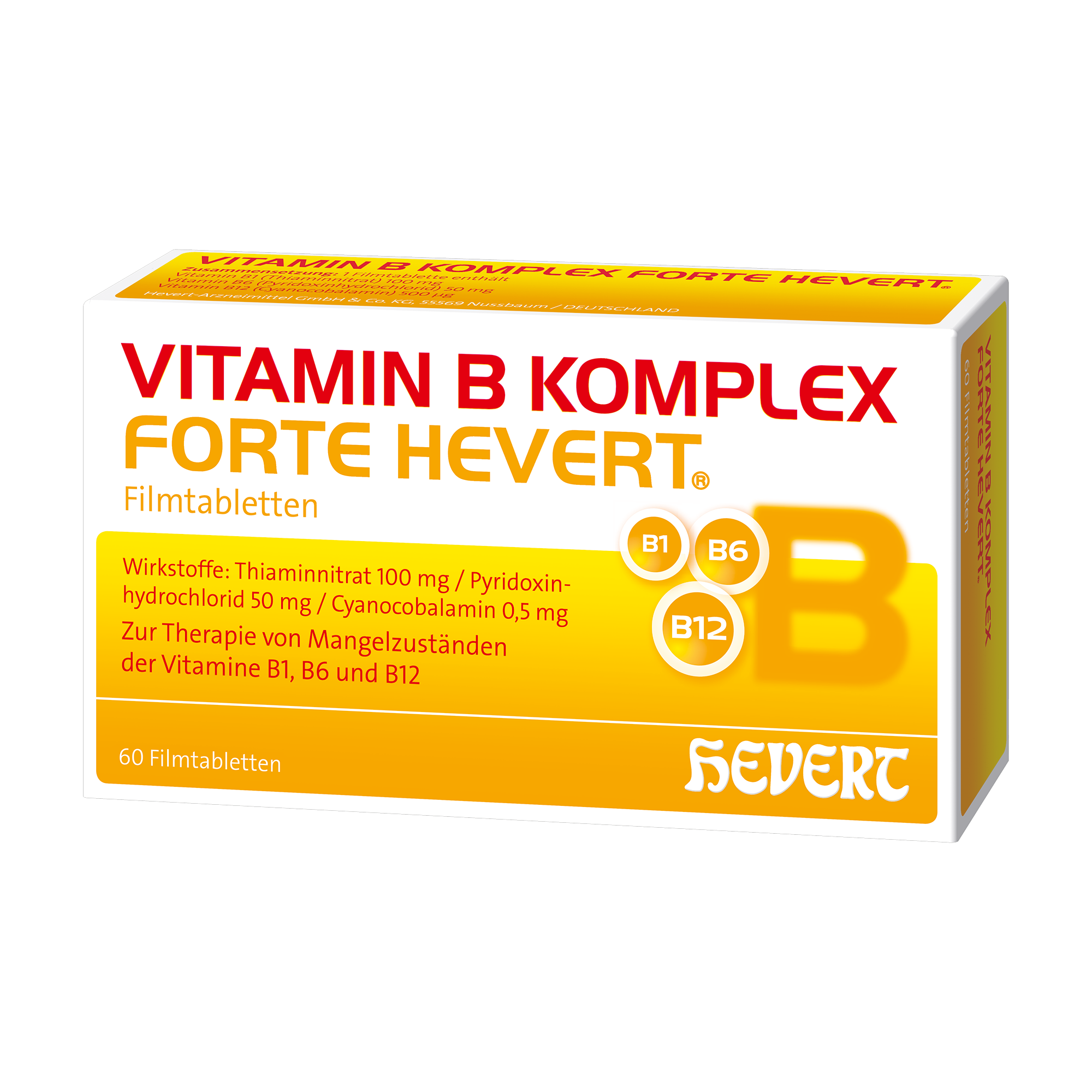 Vitamin B Komplex forte Hevert, 60 St. Tabletten Hevert-Testen