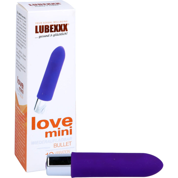 LUBEXXX Love Mini Massager Lila (Rechargeable), 1 St