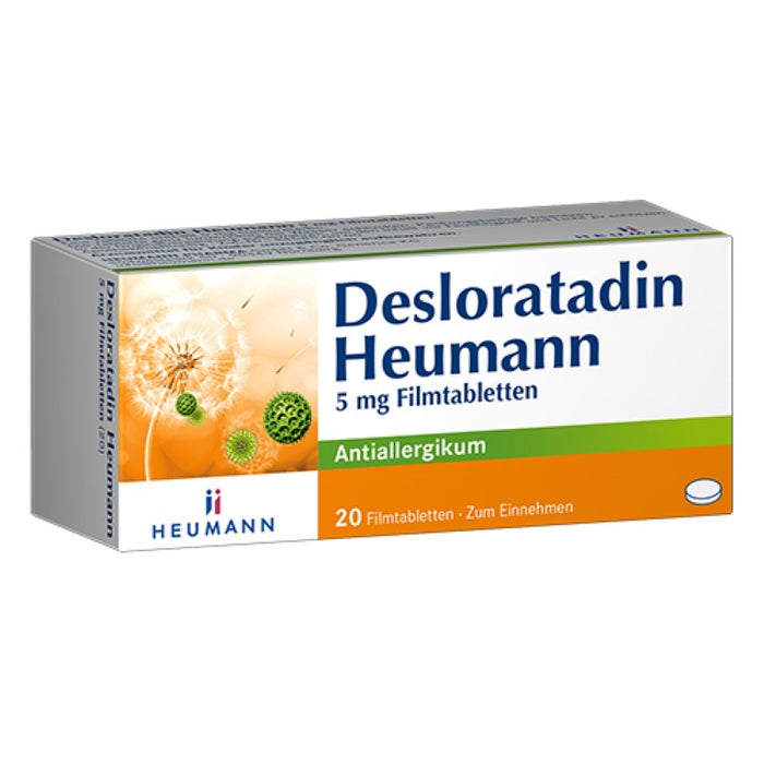 Desloratadin Heumann 5 mg Filmtabletten, 20 pcs. Tablets