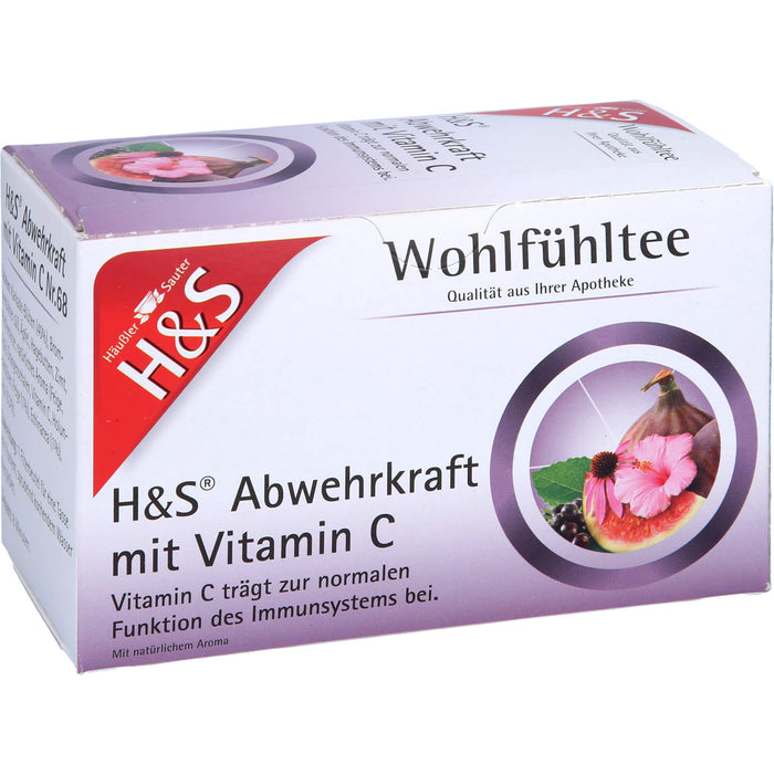 H&S Abwehrkraft mit Vitamin C, 20X1.8 g FBE