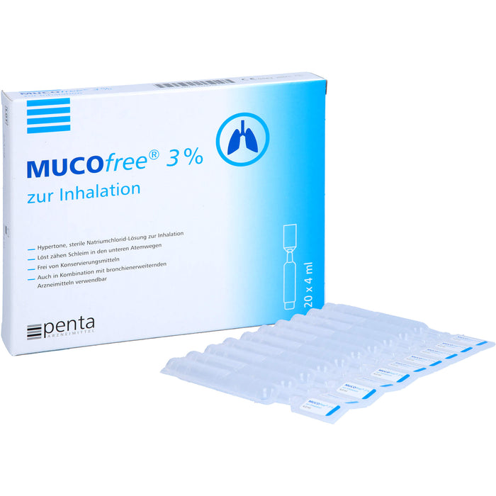 MucoFree 3% zur Inhalation, 20X4 ml LOV