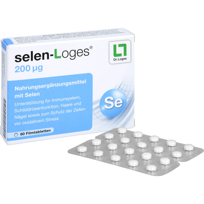 selen-Loges 200 µg Tabletten, 60 pc Tablettes