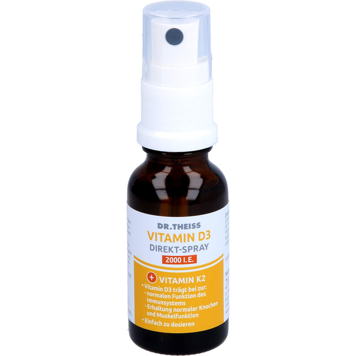 Dr. Theiss Vitamin D3 Direkt-Spray, 20 ml Spray