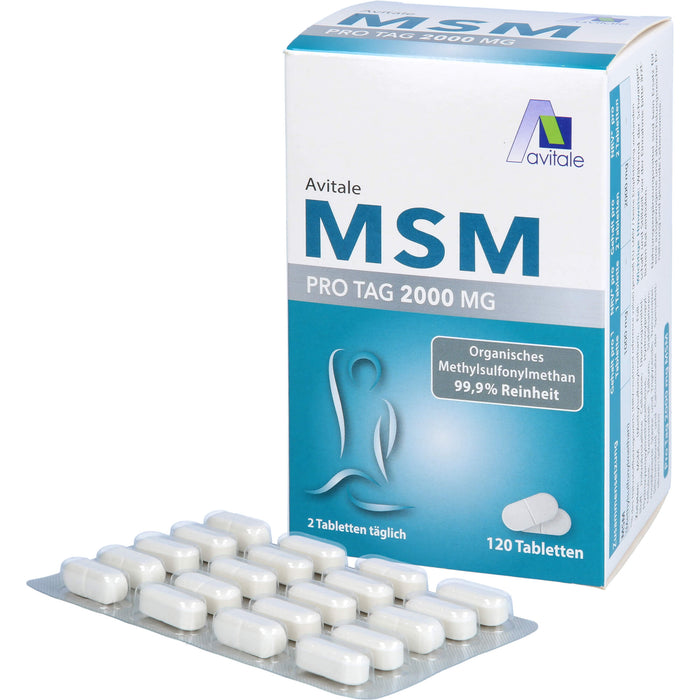 MSM 2000mg, 120 St TAB