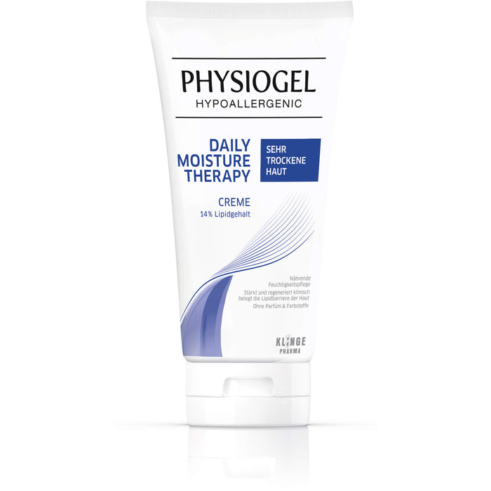 PHYSIOGEL Daily Moisture Therapy Creme für sehr trockene Haut, 150 ml Creme