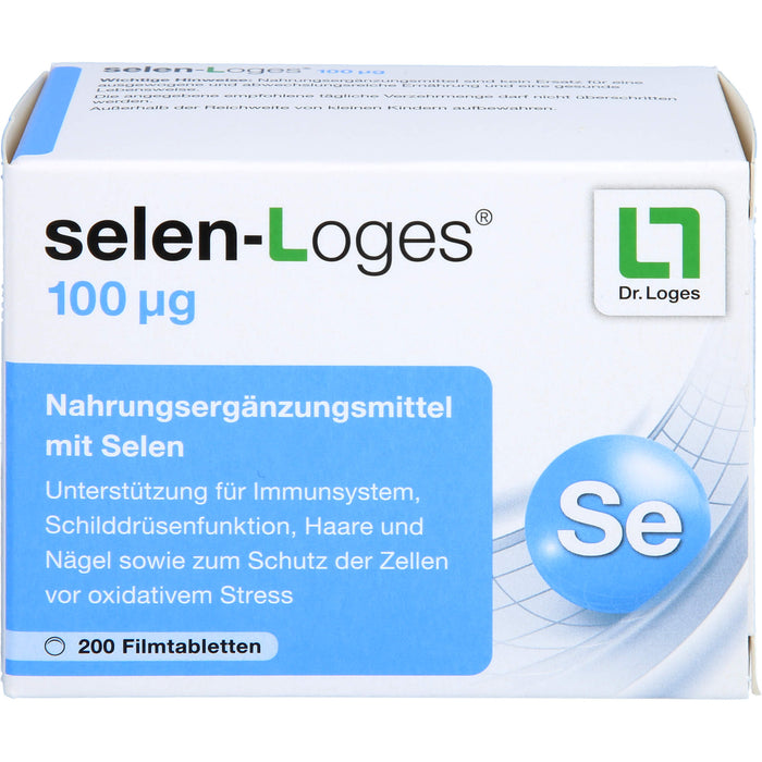 selen-Loges 100 µg Tabletten, 200 St., 200 St. Tabletten