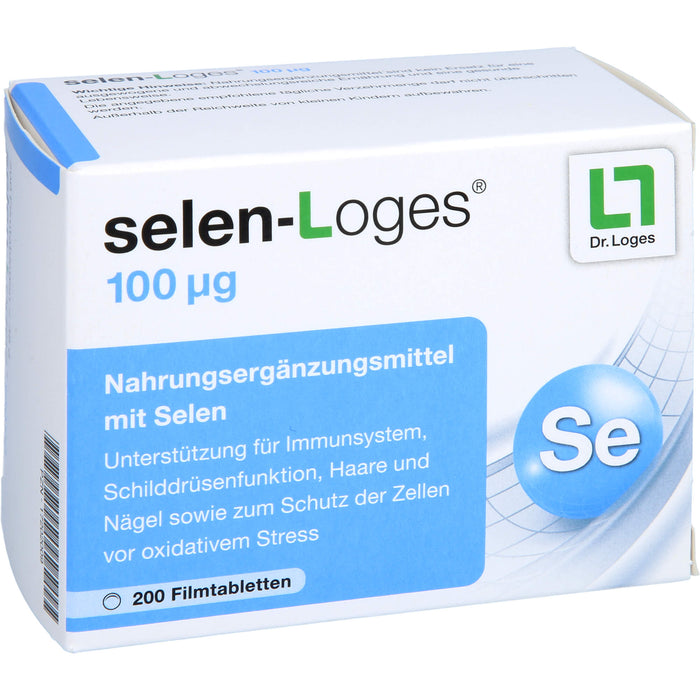 Selen Loges 100ug, 200 St FTA