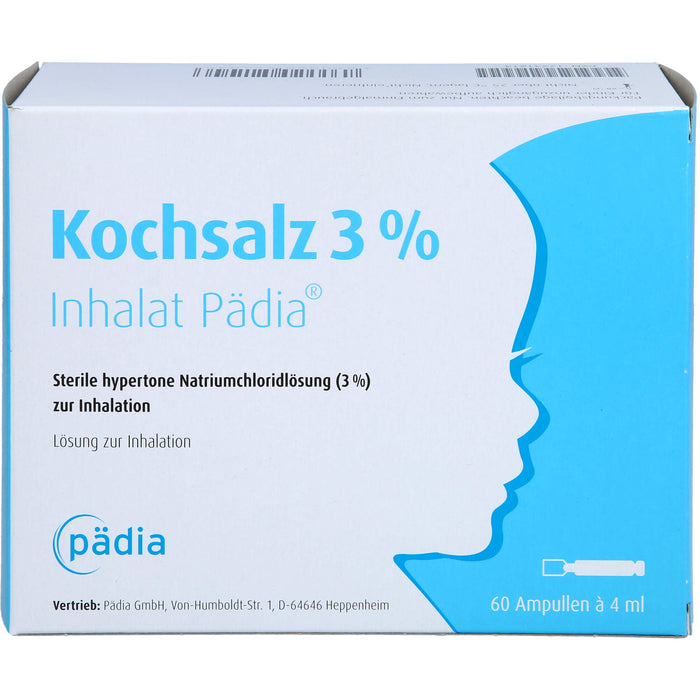 Kochsalz 3 % Inhalat Pädia, 60 pc Ampoules