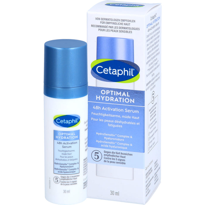 Cetaphil Optimal Hydration 48h Activation Serum, 30 ml Solution