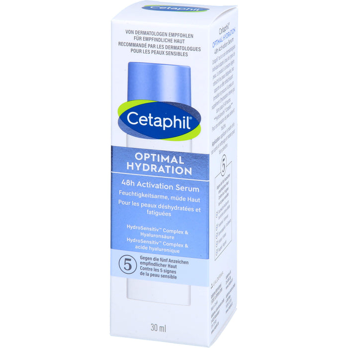 Cetaphil Optimal Hydration 48h Activation Serum, 30 ml Solution