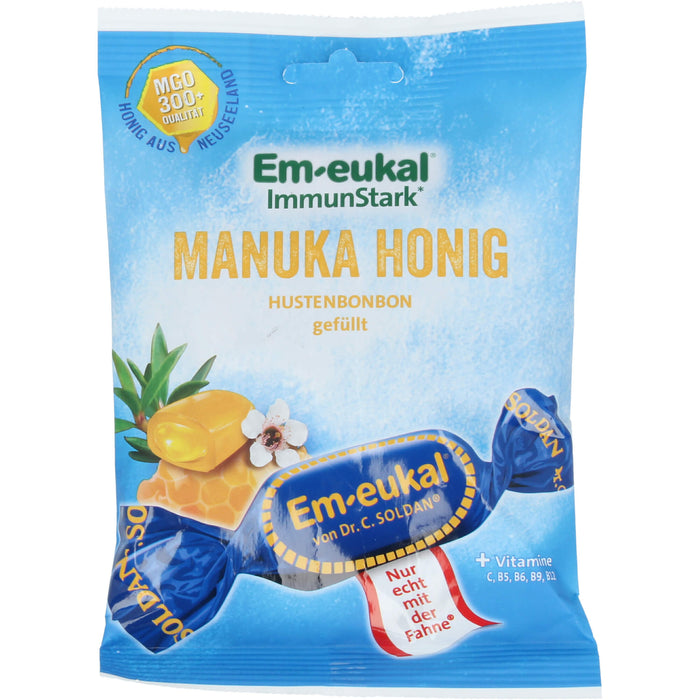 Em-eukal Manuka-Honig gefüllte Hustenbonbons, 75 g Candies