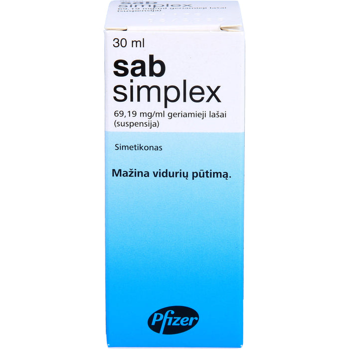 Sab Simplex Suspension bei Blähungen, 30 ml Lösung