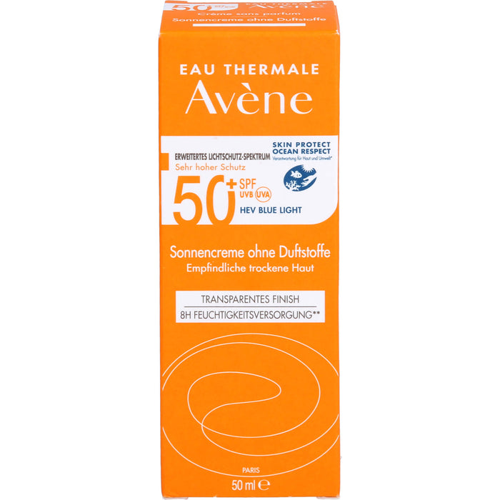 AVENE Sonnenfluid ohne Duftstoffe 50+, 50 ml CRE