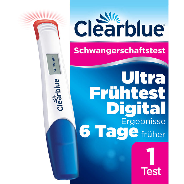 Clearblue Schwangerschaftstest Ultra Frühtest Dig, 1 pcs. Test