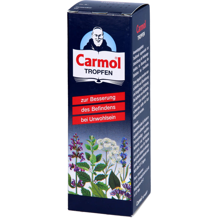 Carmol Tropfen zur Besserung des Befindens bei Unwohlsein, 40 ml Solution