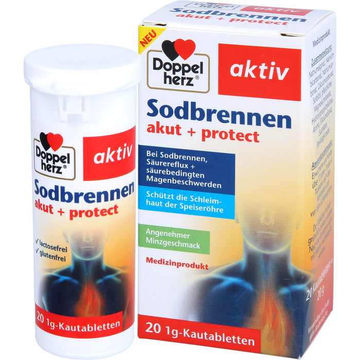 Doppelherz Sodbre Akut+pro, 20 St KTA