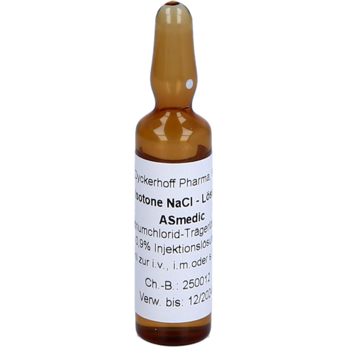 Isotone Nacl Loesu Asmedic, 10X5 ml ILO