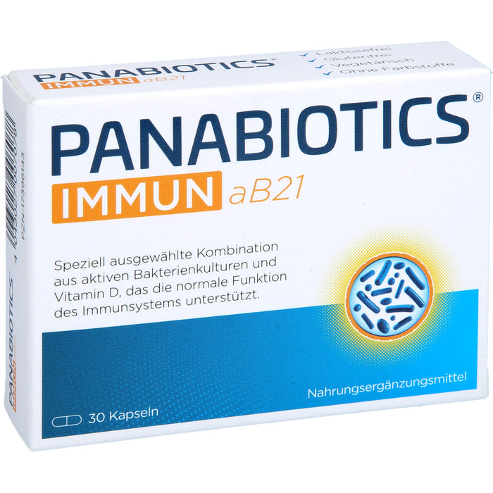 PANABIOTICS IMMUN aB21 Kapseln zur Unterstützung des Immunsystems, 30 pc Capsules