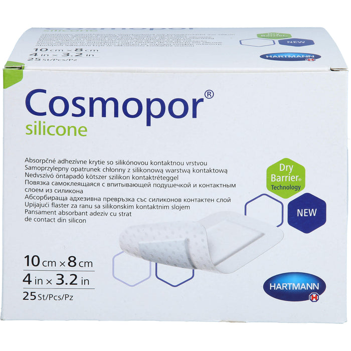 Cosmopor silicone 10x8cm P25, 25 St VER